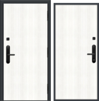 Входная дверь Nord Doors Амати А11 88x206 правая глухая (Slotex 2929/Mw) - 