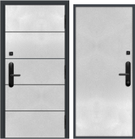 Входная дверь Nord Doors Амати А13 88x206 правая глухая (Slotex 1111/L) - 
