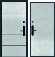 Входная дверь Nord Doors Амати А13 88x206 левая глухая (Slotex 1111/L) - 