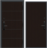 Входная дверь Nord Doors Амати А13 88x206 правая глухая (Slotex 3243) - 