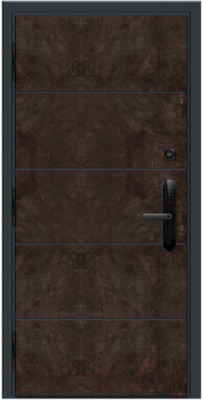 Входная дверь Nord Doors Амати А13 88x206 левая глухая (Slotex 2333/Q)