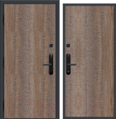 Входная дверь Nord Doors Амати А11 88x206 левая глухая (Slotex 7142/Bw)