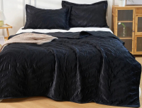 Набор текстиля для спальни Arya Lady 250x260 (черный) - 