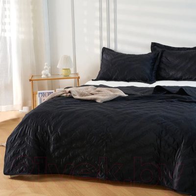 Набор текстиля для спальни Arya Lady 250x260 (черный)