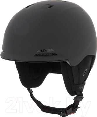 Шлем горнолыжный Alpina Sports Brix / A9252_30 (р-р 59-63, черный матовый)