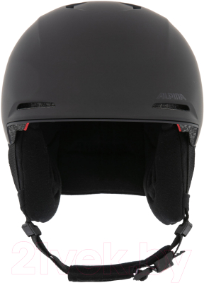 Шлем горнолыжный Alpina Sports Brix / A9252_30 (р-р 59-63, черный матовый)