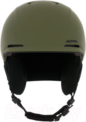 Шлем горнолыжный Alpina Sports Brix / A9252_60 (р-р 59-63, оливковый матовый)