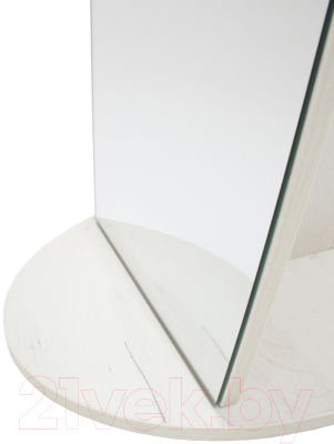 Зеркало Мебелик Стелла 1 (дуб крафт белый)