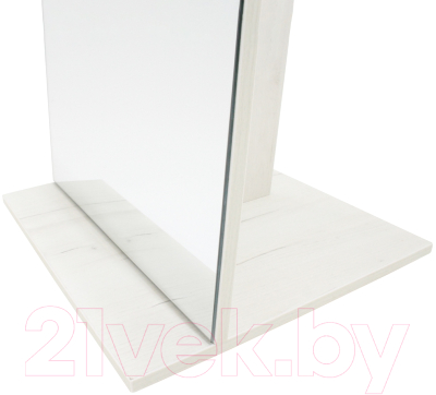 Зеркало Мебелик Стелла 2 (дуб крафт белый)