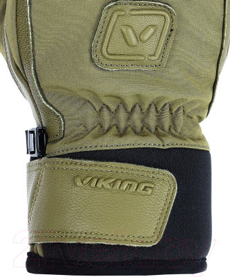 Перчатки лыжные VikinG Knox / 140/25/8255-7400 (р.8, хаки)