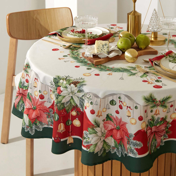 Изображение товара Скатерть Этель Рождественский венок / 9907902