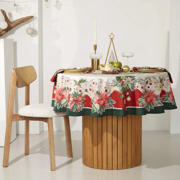 Изображение товара Скатерть Этель Рождественский венок / 9907902