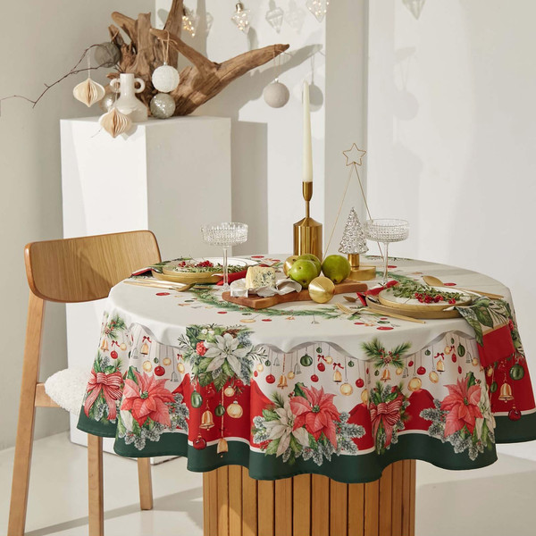 Изображение товара Скатерть Этель Рождественский венок / 9907902