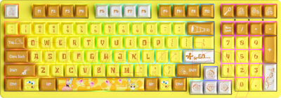 Клавиатура Akko 3098S SpongeBob USB Cable RGB Akko CS Starfish Switch / 174624