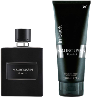 Парфюмерный набор Mauboussin Pour Lui In Black Парфюмерная вода 100мл+Гель для душа 200мл - 