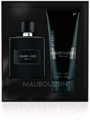 Парфюмерный набор Mauboussin Pour Lui In Black Парфюмерная вода 100мл+Гель для душа 200мл
