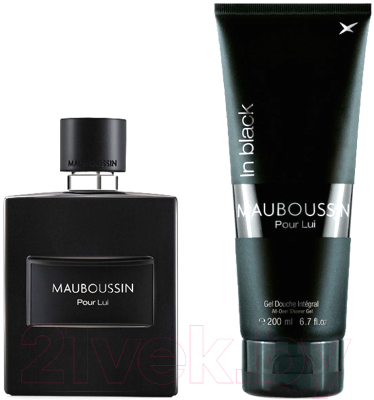 Парфюмерный набор Mauboussin Pour Lui In Black Парфюмерная вода 100мл+Гель для душа 200мл