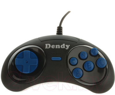Набор геймпадов Dendy 08-JS (2шт, черный)
