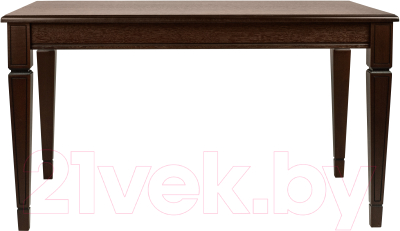 Журнальный столик Мебелик Васко В 81С (темно-коричневый/патина)
