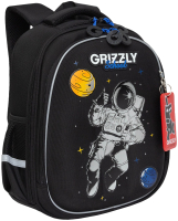Школьный рюкзак Grizzly RAz-487-6 (черный) - 