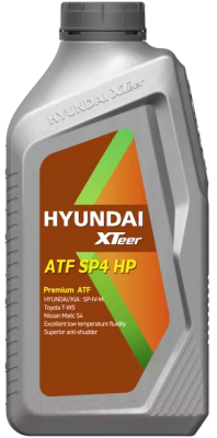 Трансмиссионное масло Hyundai XTeer ATF SP4 HP / 1011006 (1л)