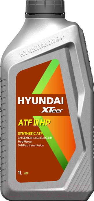 Трансмиссионное масло Hyundai XTeer ATF III HP / 1011011 (1л)