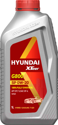 Моторное масло Hyundai XTeer G800 0W20 / 1011121 (1л)