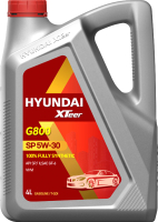 Моторное масло Hyundai XTeer G800 5W30 / 1041002 (4л) - 