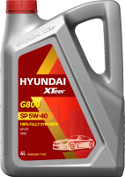 Моторное масло Hyundai XTeer G800 5W40 / 1041126 (4л) - 