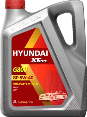 Моторное масло Hyundai XTeer G800 5W40 / 1061126 (6л)