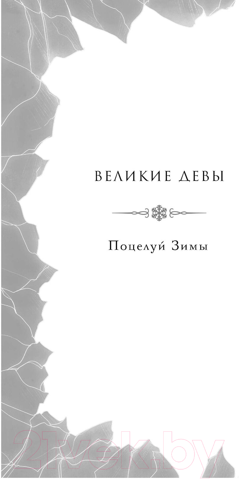 Художественная книга Черным-бело Поцелуй Зимы / 9785041910464 (Хедвиг Н.) — фото 2