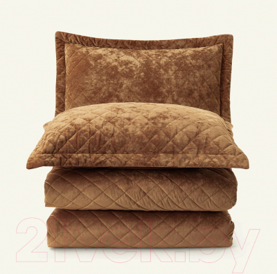Набор текстиля для спальни Arya Valentine 180x240 (коричневый)