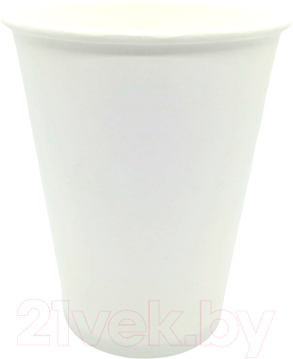 Набор бумажных стаканов Raivbel БС-250 Евро (100шт, белый)