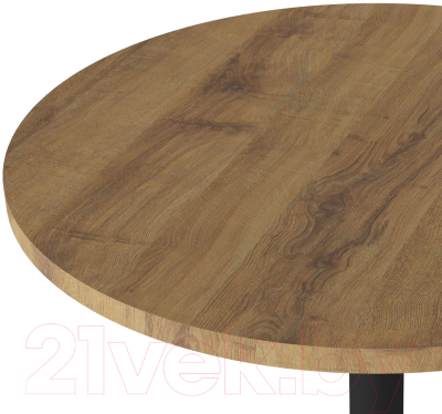 Изображение товара Журнальный столик Мебелик Кат (дуб вотан/черный)