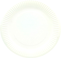 Набор одноразовых тарелок Raivbel ТБ-18 (100шт, белый) - 