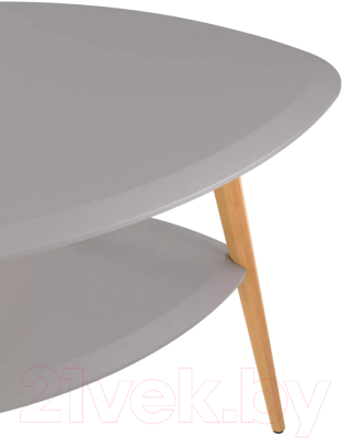 Журнальный столик Мебелик Дублин (графит/бук)