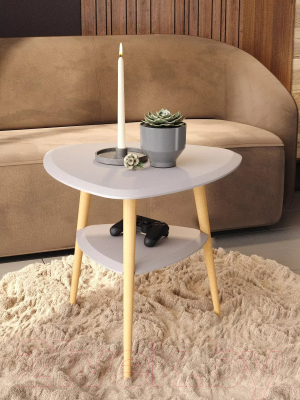 Изображение товара Журнальный столик Мебелик Дублин (графит/бук)