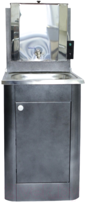 Умывальник для дачи Метлес - 1 С водонагревателем ЭВБО-20/1.25Н / 100052-X (античное серебро)
