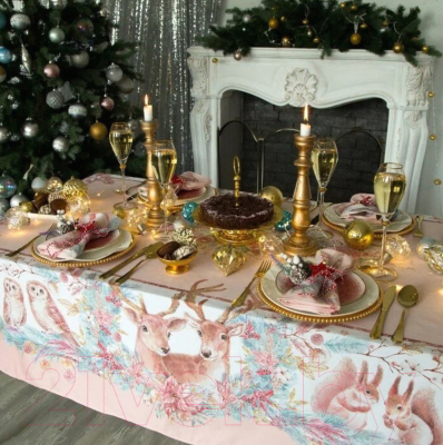Комплект столового белья Этель Pink Magic / 4496657