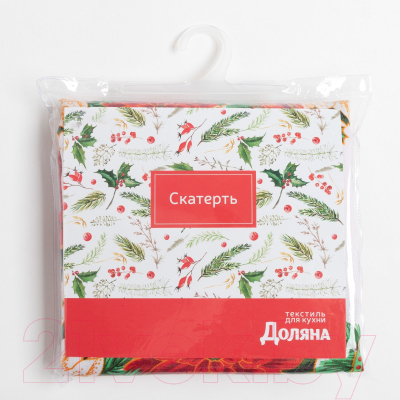 Изображение товара Скатерть Доляна Процветания в Новом году 145x260 / 4443202