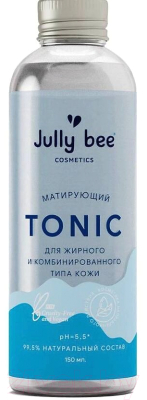 Тоник для лица Jully Bee Матирующий для жирной и комбинированной кожи (150мл)