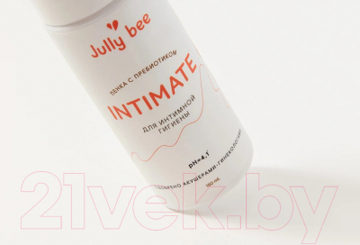 Пенка для интимной гигиены Jully Bee С пребиотиком (150мл)