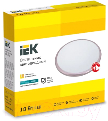 Светильник IEK LDPB0-3203-18-4000-K01 (розовое золото)