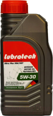 Моторное масло Lubratech Ultra Plus 504/507 5W30 (1л)