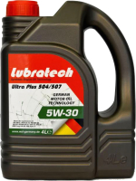 Моторное масло Lubratech Ultra Plus 504/507 5W30 (4л) - 