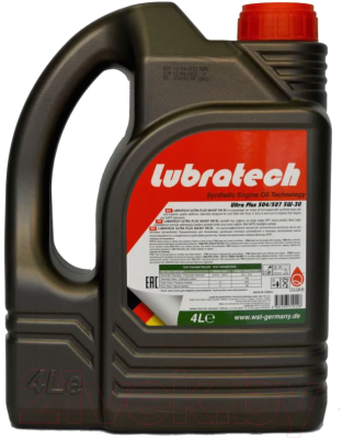 Моторное масло Lubratech Ultra Plus 504/507 5W30 (4л)