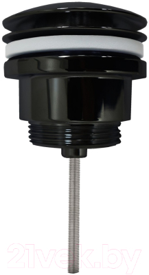 Донный клапан Azario AZ-105-BL (черный)