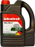 Моторное масло Lubratech Ultra Plus X 5W30 (4л) - 