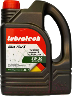 Моторное масло Lubratech Ultra Plus X 5W30 (4л)