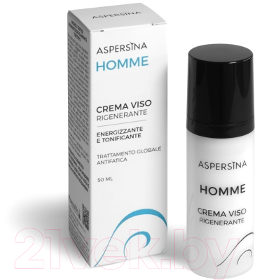 Крем для лица Pharmalife Research Aspersina Homme Crema Viso Регенерирующий восстанавливающий (50мл)